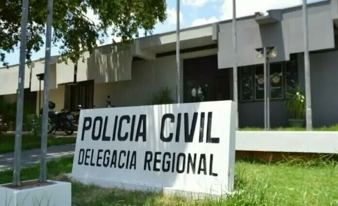 Imagem de compartilhamento para o artigo Ladrão arromba porta de casa, foge e acaba preso em Paranaíba  da MS Todo dia